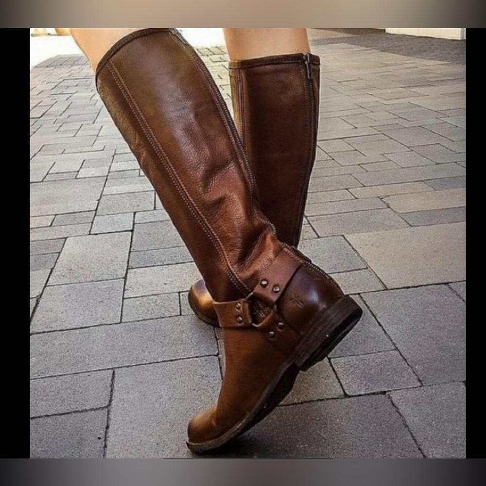 Frye Harness Boots